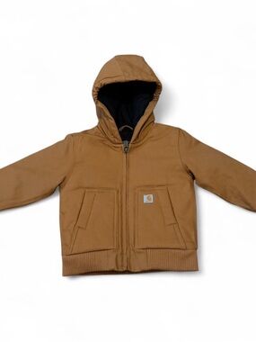 Carhartt brown Baby Hooded Insulated Active jacket